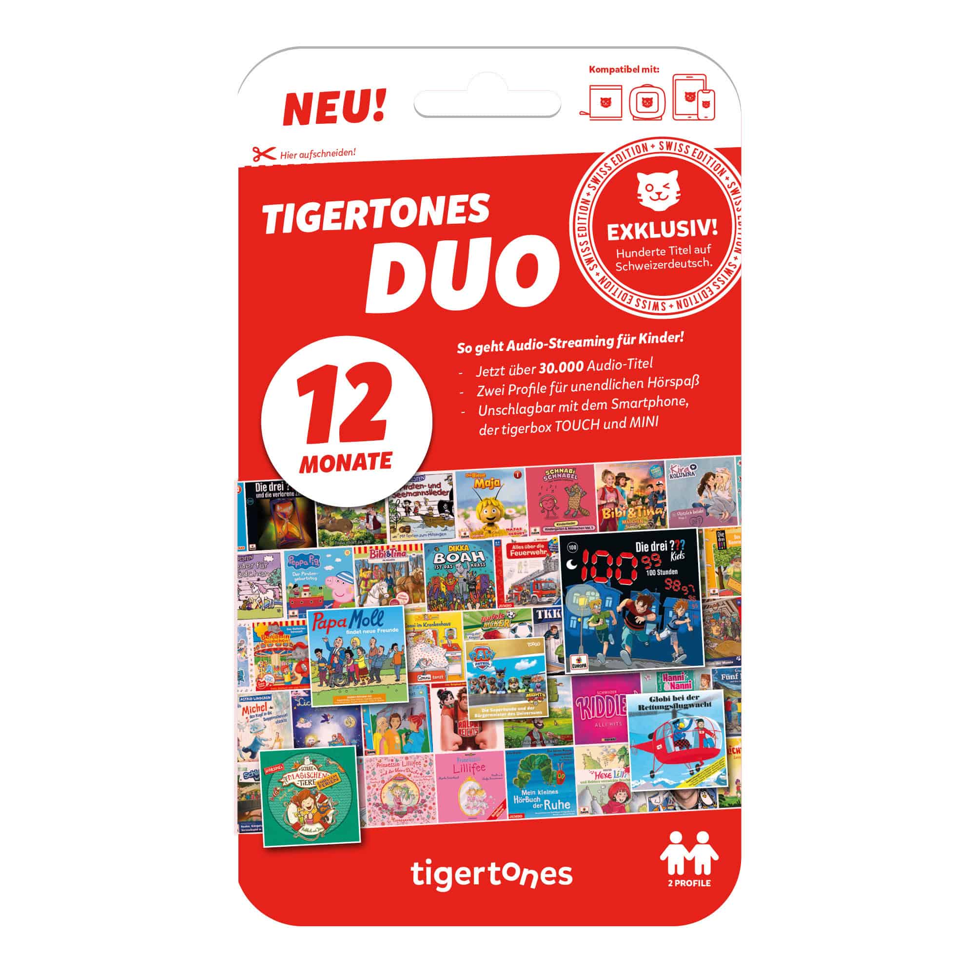 Jahresabo für die Tgerbox